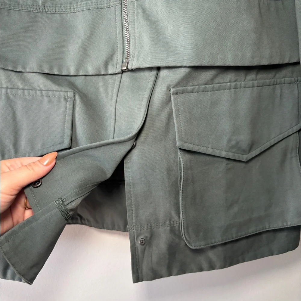 NWT Lululemon Glyde 2-in-1 Adaptable Jacket in Dark Forest Size XS - Picture 15 of 16